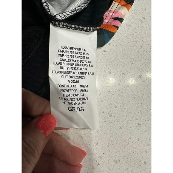 Blue steel Women’s Top Cropped Kimono Sleeves open back XL Retro Y2K Hippie Boho - Picture 3 of 9